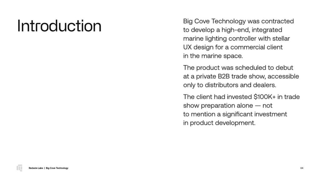 Big Cove Technology Case Study: Page 4 of 20