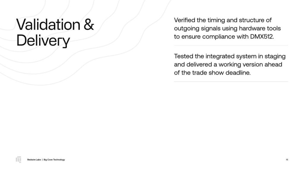 Big Cove Technology Case Study: Page 16 of 20