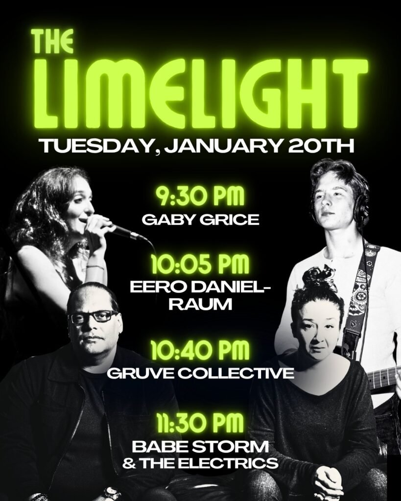 The Limelight: Weekly Lineup