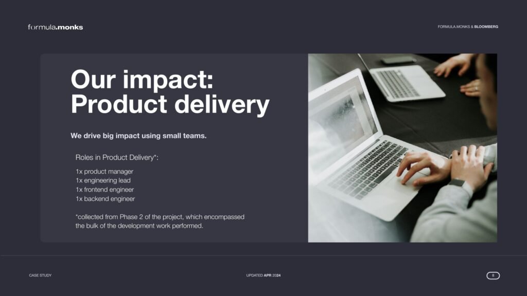 Use Case Café #10: Bloomberg Voyager, slide 7 of 9
