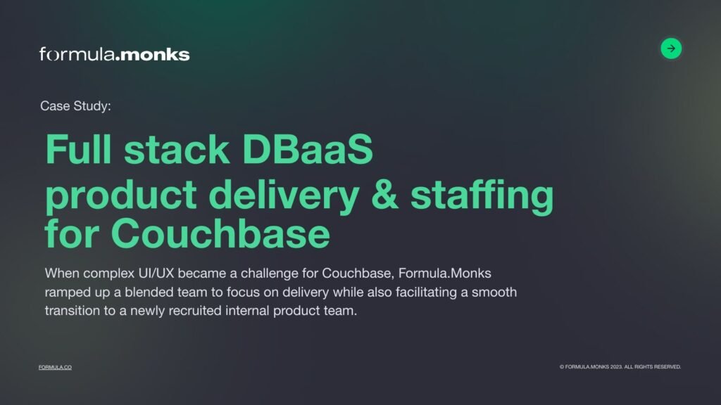 Use Case Café #7: Couchbase, slide 1 of 7