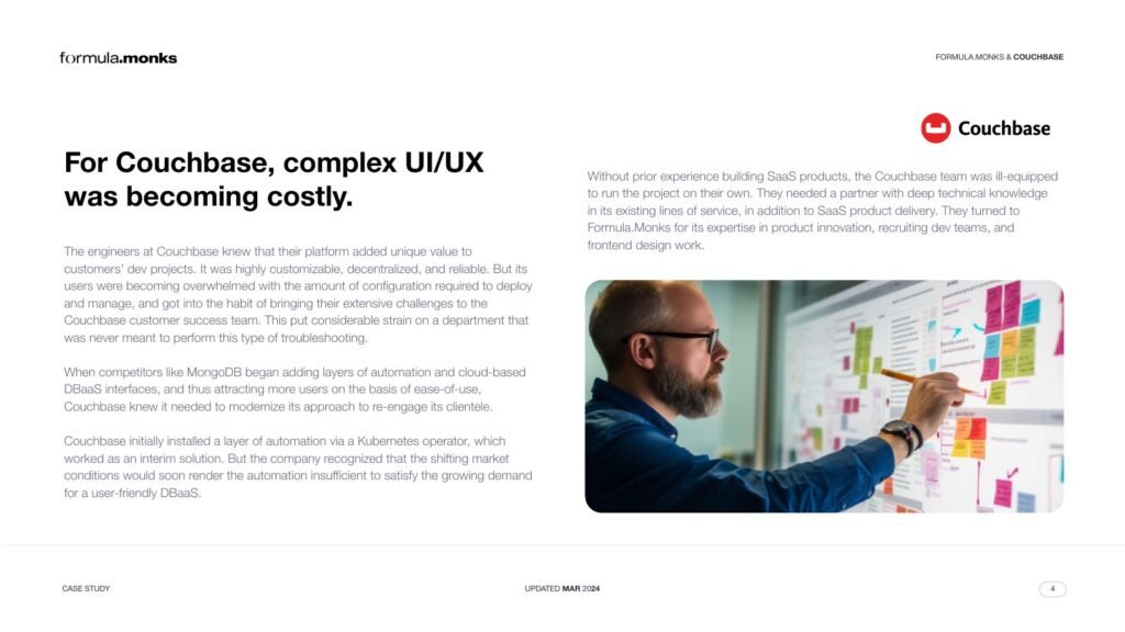 Use Case Café #7: Couchbase, slide 4 of 7